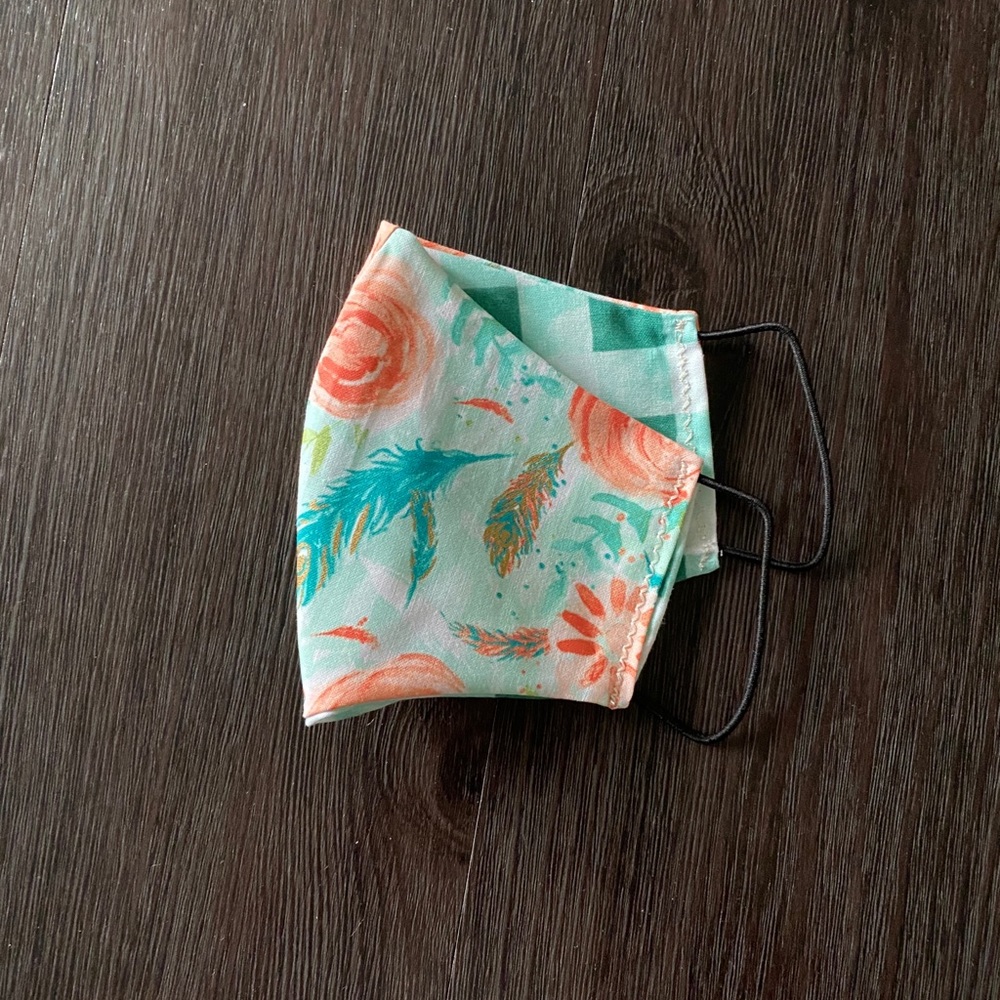 Summer peony mask
